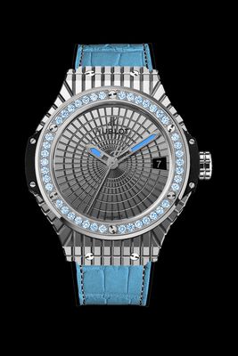 HUBLOT “LADY 305” – INSPIRED BY THE MIAMI SKY, SAND, AND THE SEA on Presentwatch