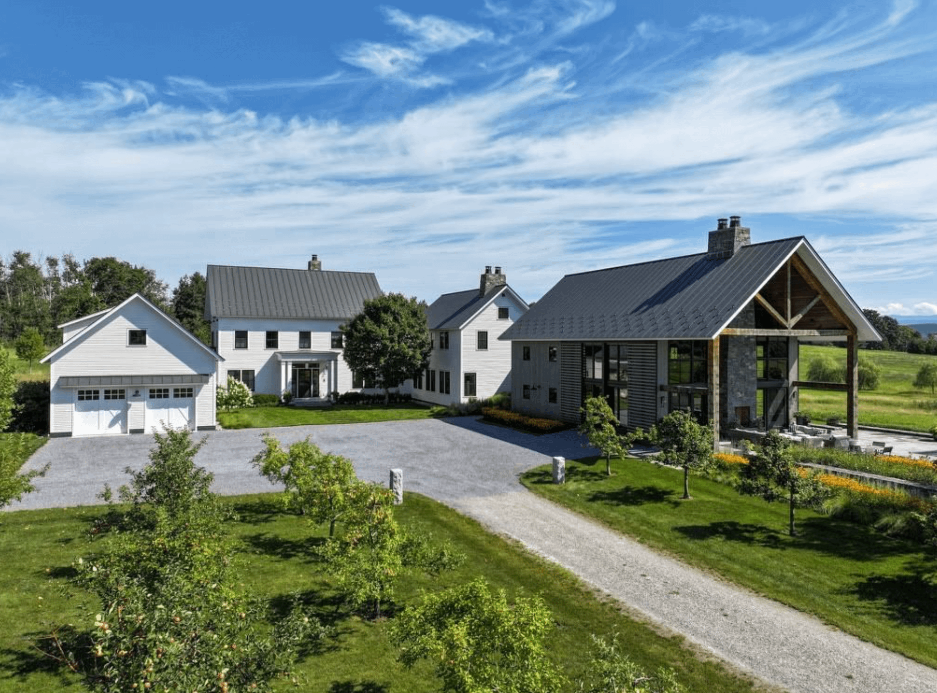 Modern Farmhouse On 70 Acres In Cornwall, Vermont