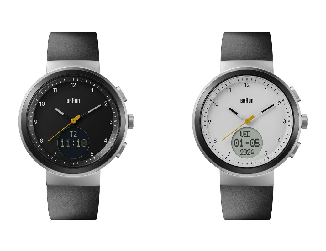 Braun launches a new watch with a multi-function display