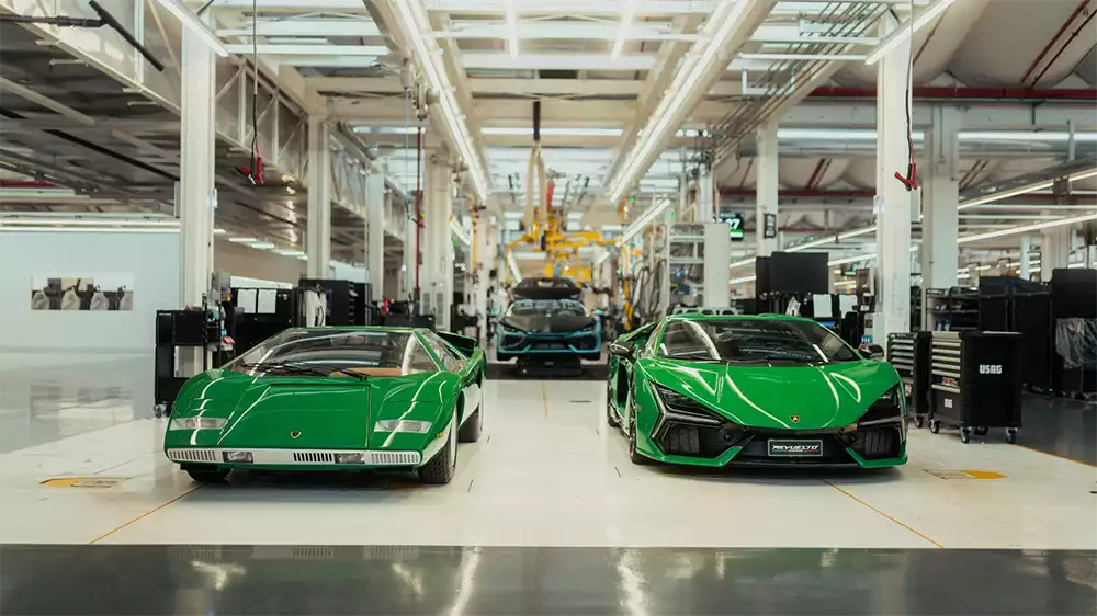 Lamborghini Marks 50 Years of the Legendary Countach