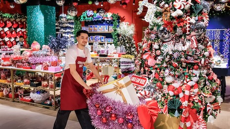 Selfridges opens largest-ever Christmas Shop