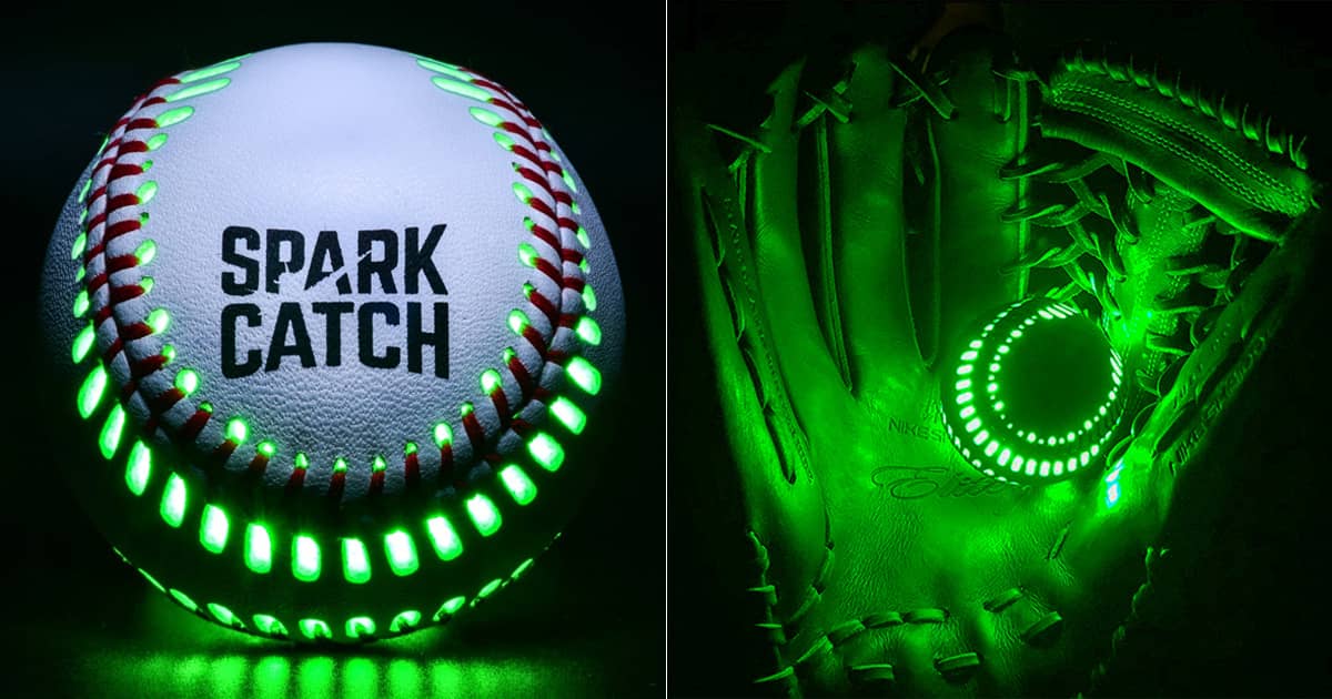 Spark Catch – Glow-in-the-Dark Light Up Baseball