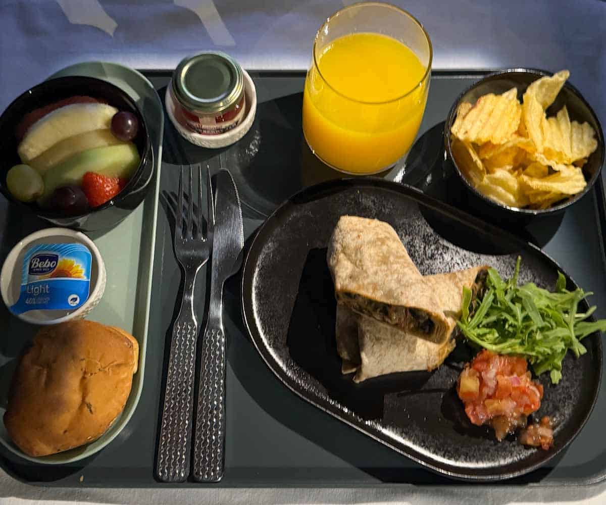 Our vegan business class experience with Etihad Airways